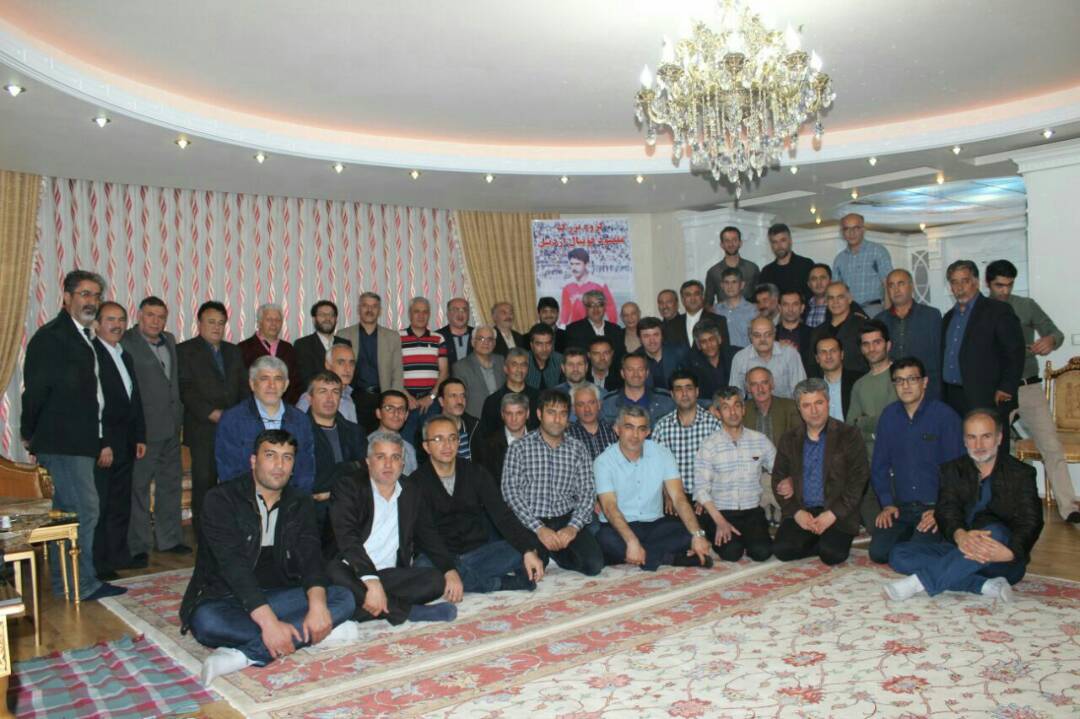 با حضور مهندس نوتاش از اسطوره فوتبال اردبیل تجلیل به عمل آمد
